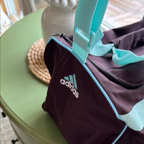 Adidas Brown and Blue Travel Bag with Sporty Design - Picture 4 of 9